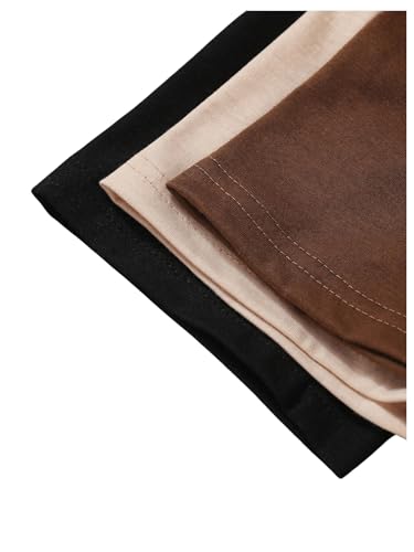 WDIRARA Girl's 3 Piece Letter Graphic Print Short Sleeve T-Shirt Round Neck Casual Tee Top4