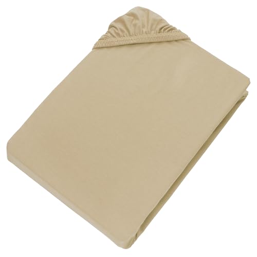 Esprit Bettlaken180x200 Baumwolle Jersey bis Spannbettlaken 200x200 Boxspringbett beige - Luxus Spannbetttuch 200x220cm in Hotelqualität… – Ansicht 6
