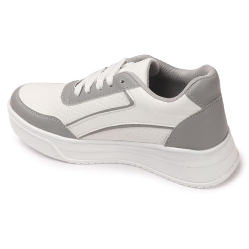 Image of Lightweight Walking Shoes Casual Lace-Up Sneaker for Women /Girls