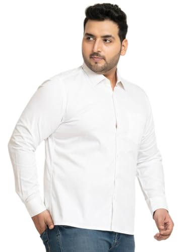 Image of ELYYORK Shirt for Men Plus Size||Shirt for Men Plus Size 4XL||6XL Shirts for Men Plus Size||Plus Shirts for Men||Plus Size Shirts for Men Full Sleeve|| Formal Shirt for Men||CB-PLS-01
