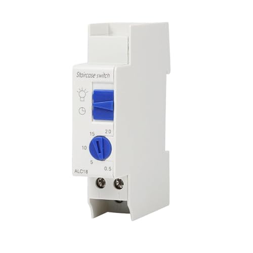 Temporizador Interruptor - CA 220-240V Mecánica Escalera para electrodomésticos Relé electrónico Temporizador de Pasillo Temporizador de Pasillo