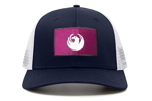 Image of International Tie City Hat for Men and Women, Adjustable Snapback Trucker Baseball Cap with Embroidered Patch