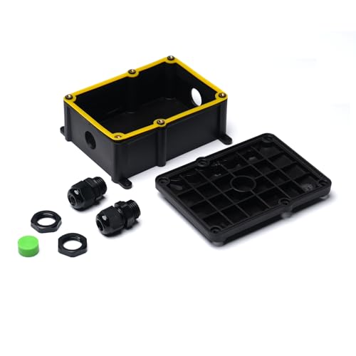 Shine Decor IP67 Outdoor Junction Box, 1 in/1 Out, for Wall Washer by Shine Decor - Used condition - US$13.06