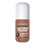 Revlon ColorStay Light Cover Liquid Foundation, Hydrating Longwear Weightless Makeup with SPF 35, Light-Medium Coverage for Blemish, Dark Spots & Uneven Skin Texture, 550 Mocha, 1 fl. oz.