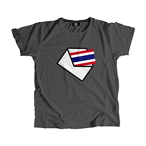 T-shirt Thailand Mail unisexe pour homme et femme en coton