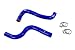HPS Performance Blue Silicone Radiator Hose Kit Coolant Compatible for 2011-2016 Toyota Sienna 3.5L V6, 57-2101-BLUE