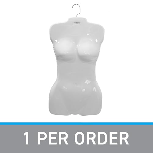 Sswbasics 70101 Economy Plastic Hanging Mannequin Torso thumb #4