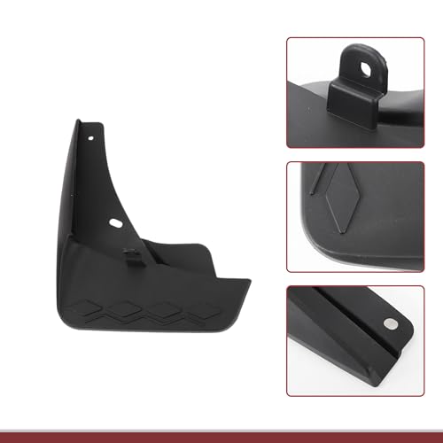 Image of 1 Set Mud Flaps Splash Guards for Volkswagen Tiguan l PRO Front and Rear Mud Guards W /Mount Accessories