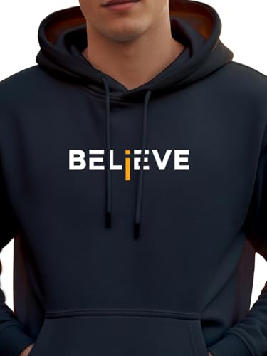 Image of XENOVAURBAN Hoodie for Men /Women | Unisex fit Cotton Fleece Hooded Sweatshirt - BEL1
