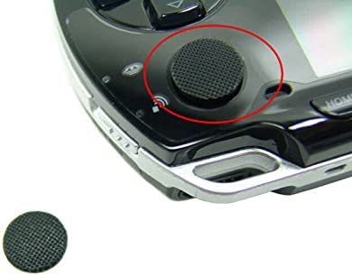 Image of 2PCS Analog Joystick Stick Button Cap Thumbstick Cover for PSP1000 PSP 1000 Controller (Black)