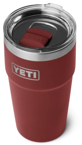YETI Rambler 20 oz (591 ml) Stackable Cup, Stag Red