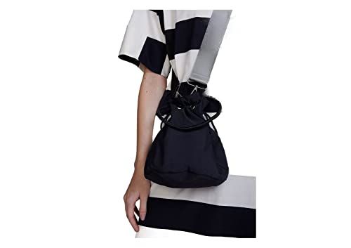 Bolsa Tiracolo Feminina Em Nylon Preto UNI