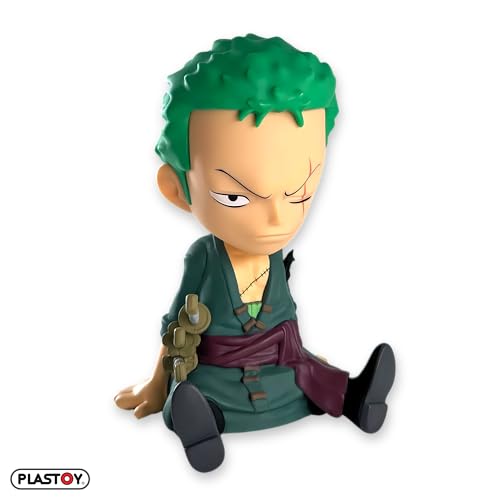 Plastoy One Piece Tirelire Roronoa Zoro - Plastique - 12 cm