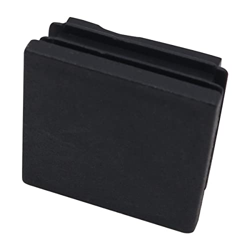 NUZAMAS Pack of 50 Black Square Plastic End Caps, 40x40mm, Anti-Slip Mat, Furniture Foot Plugs, 10 - Image 4