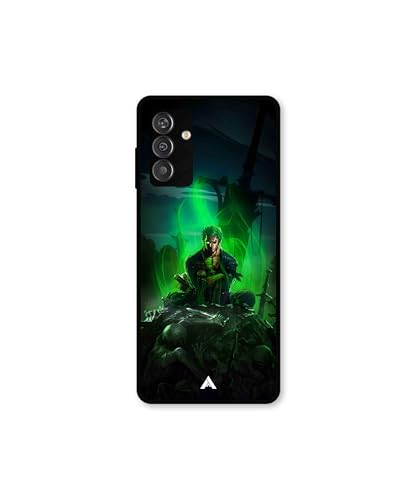 Image of Premium Anime 1 Case for Samsung Galaxy M14 (Glossy Finish) Soft-Touch Metal TPU Back Cover, Shockproof, Designer, Aesthetic Mobile Phone Case