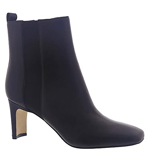 Calvin Klein Womens Cassia Leather Ankle Chelsea Boots