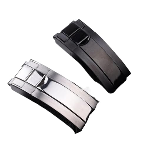 Fermoir de bracelet de montre 16mm boucle ardillon acier solide