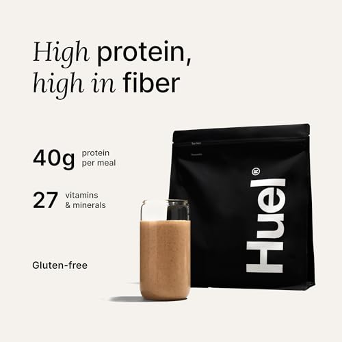 Huel Black Edition | Cookies and Cream 40g Vegan Protein Powder | Nutritionally Complete Meal | 27 Vitamins and Minerals, Gluten Free | 17 Servings