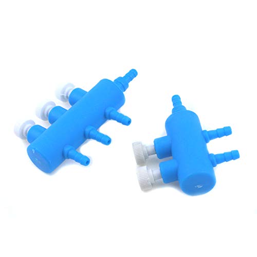 Image of MY MIRONEY 5Pcs 2 Way Outlet Air Flow Distributor with 1Pcs 3 Way Valve