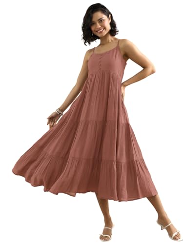 Robe longue en soie femme Libas mauve XXL robe de soirée chic