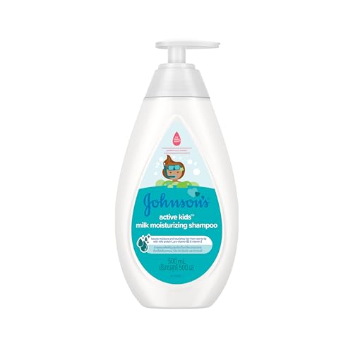 Johnsons Baby Active Kids Milk Moisturizing Shampoo 500ml
