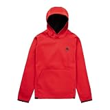 [バートン] キッズ クラウン ウェザープルーフ フリースプルオーバー M FLAME SCARLET