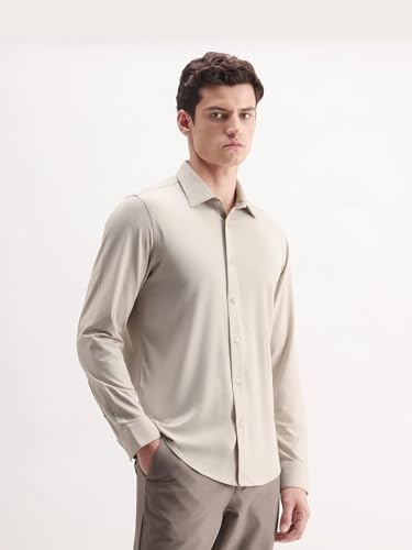 Image of Rare Rabbit Regular fit Plain Shirt