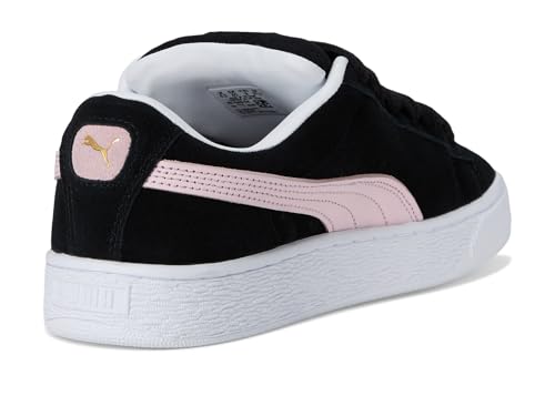 PUMA PUMA Women's Suede XL Black/Whisp of Pink 8 Medium
