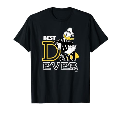 T-shirt Disney Donald Duck en pur coton pour homme style décontracté