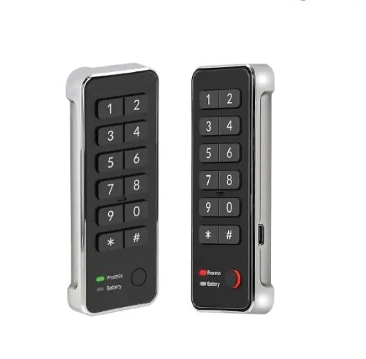 EALF24-PL Smart Digital Lock for Cabinets and Lockers Secure Keyless Access Control Solution Fixings Included