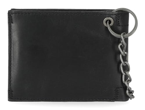 Harley-Davidson Unisex Smooth Leather Bar & Shield Billfold Wallet - Black2