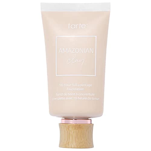 Tarte Amazonian Clay 12-Hour Full Coverage Foundation SPF 15, Fair Sand, Unboxed