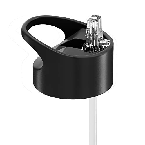 BeMaxx Trinkverschluss Strohhalm Ersatzdeckel Straw Lid für alle Active Flask Trinkflaschen | Ersatz Verschluss Deckel BPA frei, Auslaufsicher, Einhändiges Trinken, Sport, Radfahren
