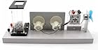 1. Electrical part: motor with wind shoulder, ammeter, voltmeter. 2. Ammonia fuel cell.Hydrogen's electrons travel from the anode to the cathode through an external circuit, generating an electric current. At the cathode, the electrons, protons, and ...