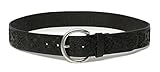 Desigual Belt_pañuelo Cinturón, Negro (Jet Black 2084), 105 (Talla del Fabricante: 90) para Mujer