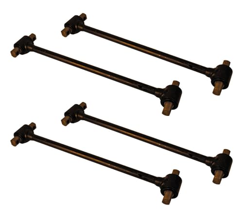 Image of Mytee Products 4 Pk 25.37 inch Heavy Duty Torque Rod Assembly - Suspension Thrust Arm Replaces 501-565-C, 501565C, Mack 17QF358P8, Navistar 3548-381-C1, 3580088C, Automann TMR533, Navistar TR55428C