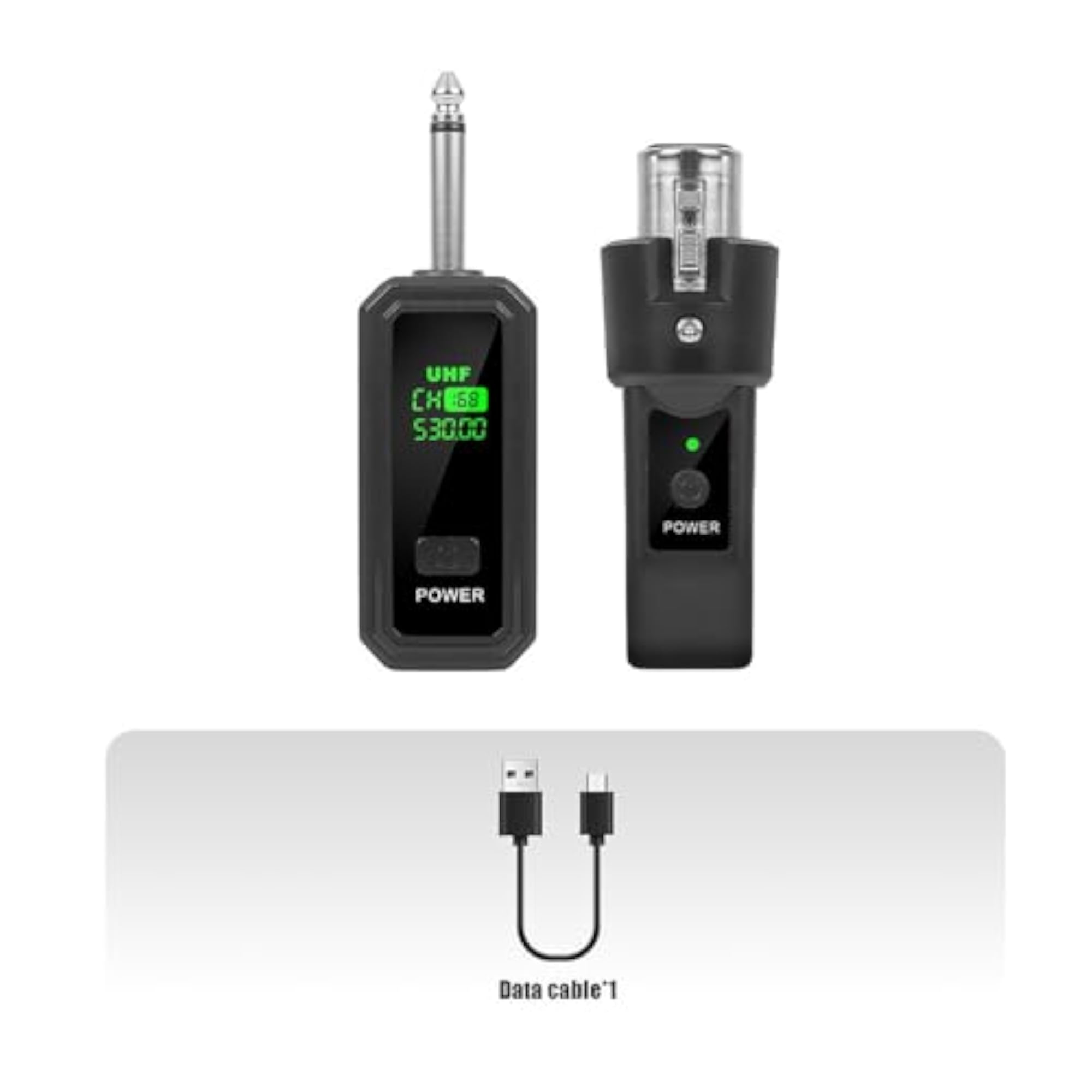 Wireless Audio Transmitter Receiver Microphone System