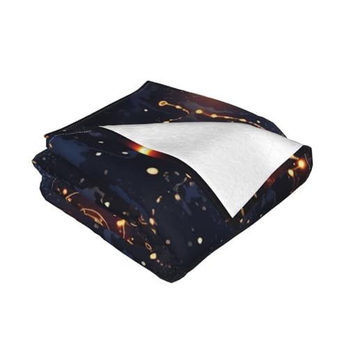 Couverture micro-polaire douce 203x152 cm pour toutes saisons