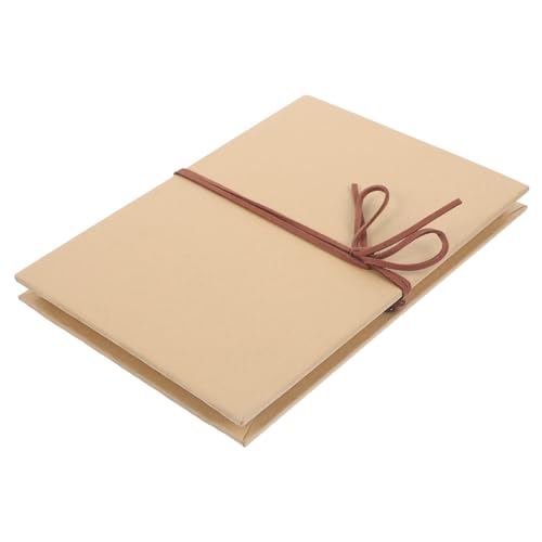 GOOHOCHY Foldable Photo Album Simple Style Storage Book for Photos Postcards Compact Travel Friendly Design for Weddings Graduations and Everyday Memories