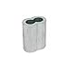 Wire Rope Sleeve, 3/32 in, Aluminum, PK25