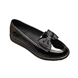 IVACHY Women’s Loafers Flats – Comfortable Slip-On Dress Shoes with Tassel, Bow, or Lace – Shiny & Matte Options
