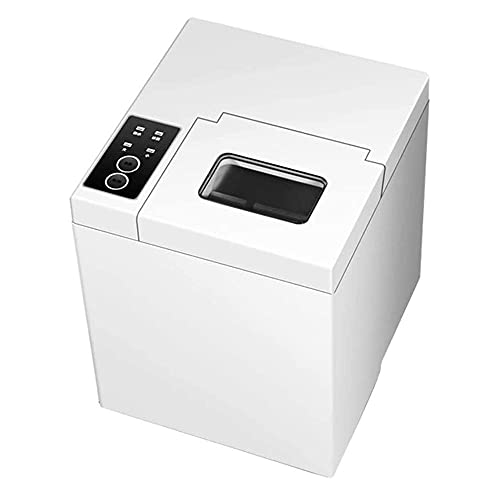 SHKUU 15 kg Eismaschine Vollautomatische gewerbliche Haushalts-Kleinmilch-Teestube Desktop-Handbuch Runde… – Bild 6