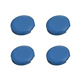 NLOFIN レバーなしコントローラキーキャップ交換ボタンキャップ、機械ボタン用23 mmアーケード交換ボタンキャップ4個、TTC/Cherry/Akkoスイッチキャップ (スカイブルー)