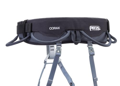 Image of PETZL CORAX Harness - Versatile and Fully Adjustable Rock Climbing, Ice Climbing and Mountaineering Harness