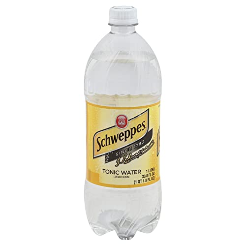 Schweppes Tonic Water, 1 Liter Bottle