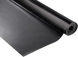 Mugar 3mm SBR Gummiplatte 1,40m Rolle Schwarz