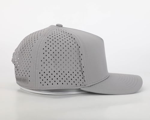 Image of ANKOR Water-Resistant Performance Trucker Hat - Comfortable Men's Athletic Hat for Outdoors, Running, UPF 50