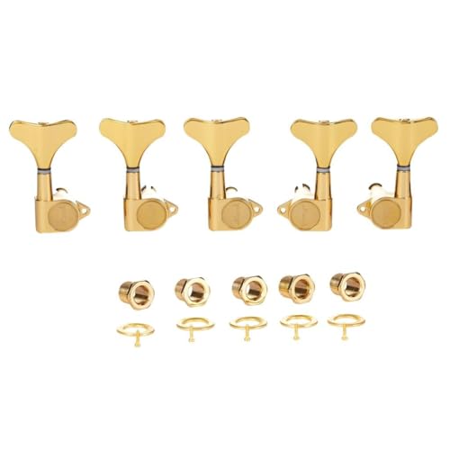 Mécaniques basse 5 cordes 3R2L KAISH dorées pour guitare Ibanez