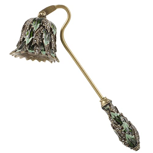 ABOOFAN Antique Style Candle Extinguisher Aromatherapy Candle Snuffer Long Handle Perfect Present