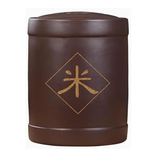 KEuLen Reisglas Aus Keramik, Keramik-Reisvorratsbehälter, Keramik Vorratsdose for Lebensmittel, Keramik Reisdose mit Deckel, Getreidespender, for Bohnen, Tee, Süßigkeiten, Kaffee(7.5kg)